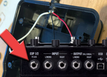 Mod: Expression Pedal für HX Stomp